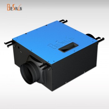 Ventilateur de conduit acoustique en ligne 100 mm 4 pouces-60 CFM