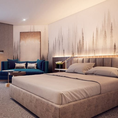 Muebles de dormitorio modernos de cinco estrellas