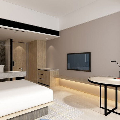 Muebles de dormitorio de roble moderno