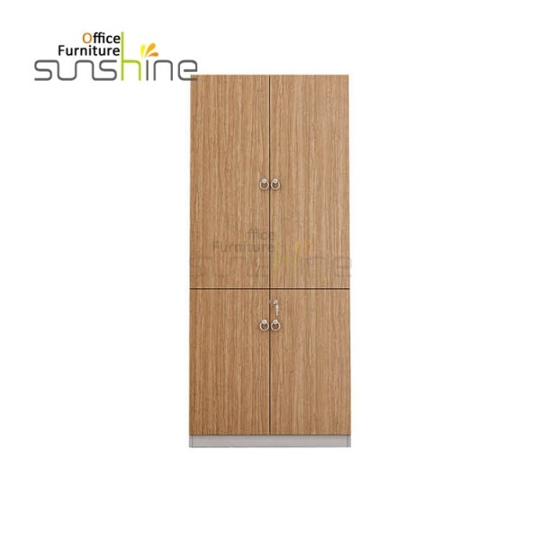 Коммерческая офисная мебель деревянный двухдверный шкаф для папок YS-A6-J8018