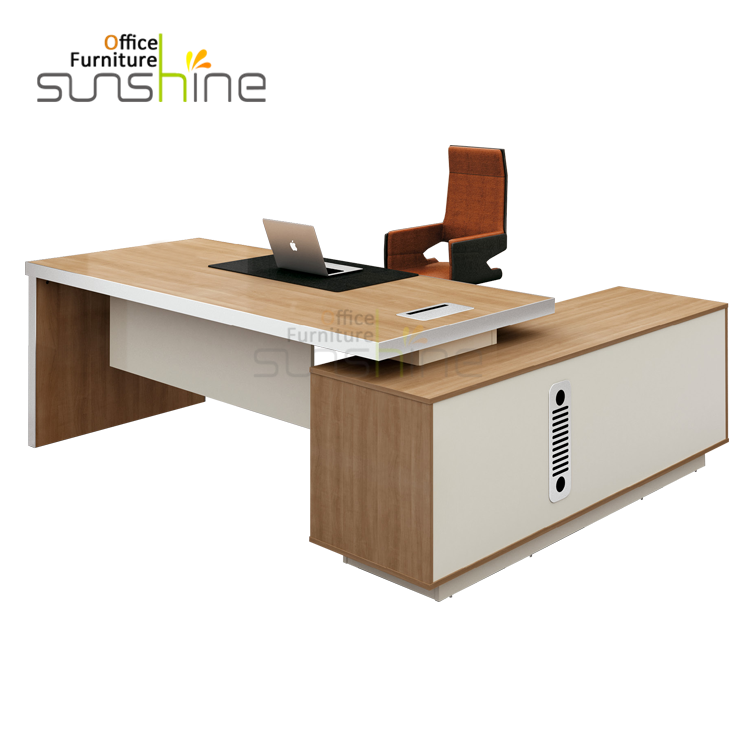 New design BS-Z90 with aluminum edge banding modern furniture modern office table photos