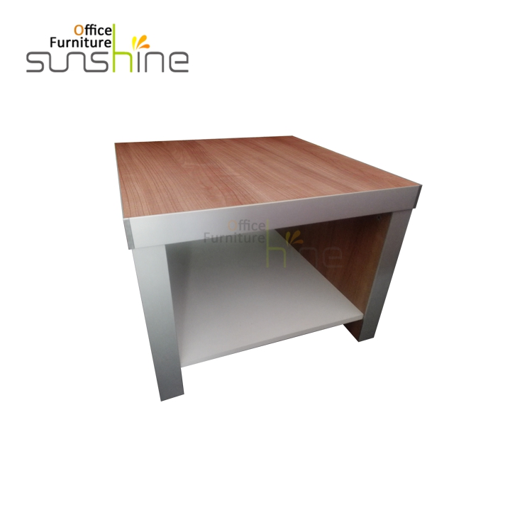 BS-C6060 meilleur prix bureau d'assurance commerciale en bois moderne en forme de table basse en I