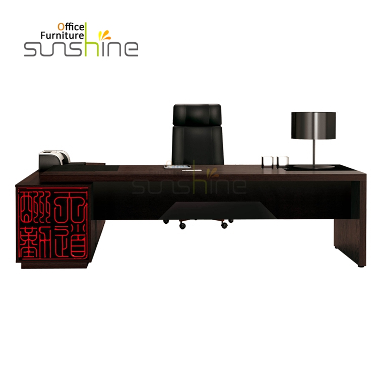 Sunshine Furniture Nieuw Goedkoop Hot Model Mdf Model Houten Kantoormeubilair Uit China YS-DS2610