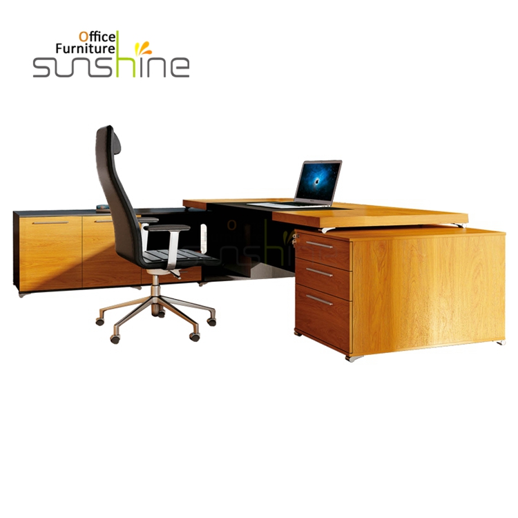 Modern luxury big lots Melamine desk Guangzhou factory office furniture YS-YD3010