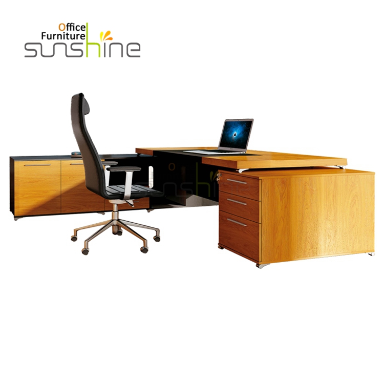 Moderne luxe grote kavels Melamine bureau Guangzhou fabriek kantoormeubilair YS-YD3010