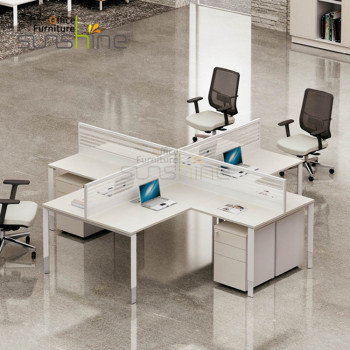 Poste de travail de bureau 4 places bureau modulaire poste de travail de mobilier de bureau YS-A5-E2828