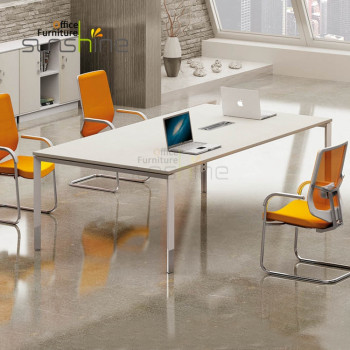 Mobilier de salle de conférence carré 8 personnes Table de réunion Design YS-A5-G2412
