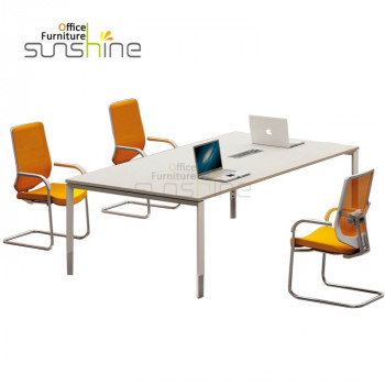 Mobilier de salle de conférence carré 8 personnes Table de réunion Design YS-A5-G2412