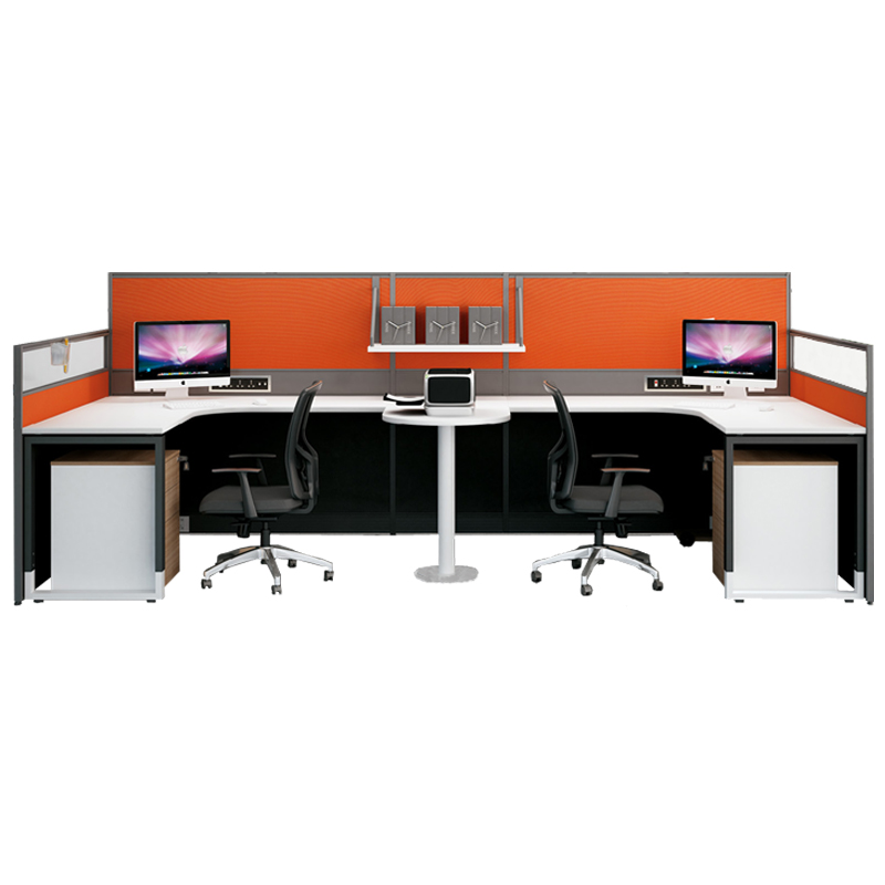 KU-UK6+K3 KU U Shape Partition Workstation For 2 Seats