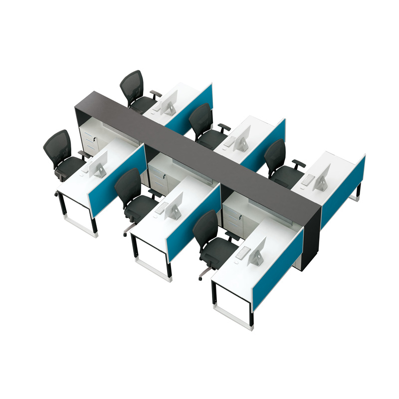 XFS-M2814 office executive table pictures straight 2 Seats