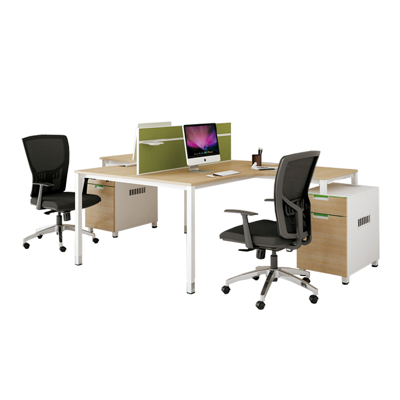 RS-D2814 2 Seats T Shape Screen Workstation