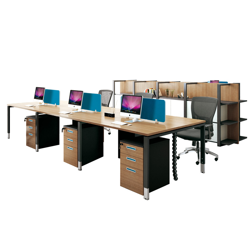 XFS-M3612 staff area office workstation for 6 person