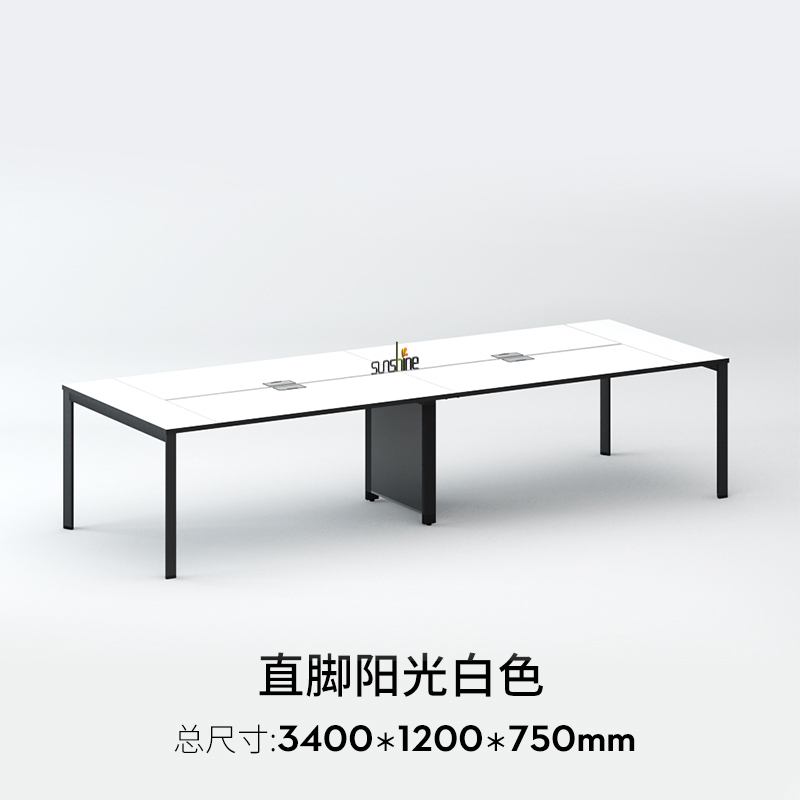 Spécifications de table de conférence de meubles de bureau en bois BY-M1801