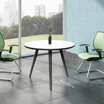 Hölzerner Teetisch Design Büro Meeting Kleiner quadratischer Tisch für Teegespräche BY-M1601