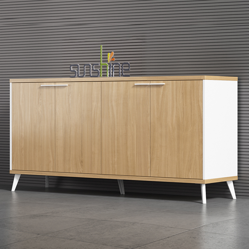 Modern european style color selective wooden drawer file cabinet for office BY-C501