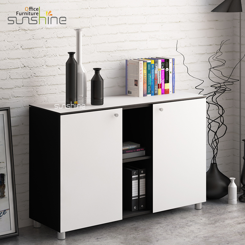 Modern office furniture simple design corner filling cabinet staff area use BY-C1201