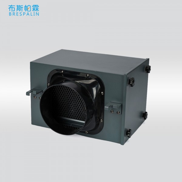4-Zoll-Luftreinigungsbox mit Primär-, Aktivkohle- und HEPA-Filtern