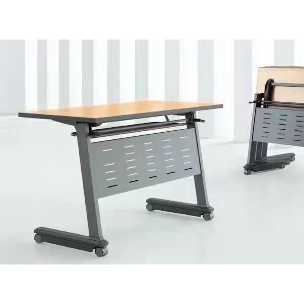 Заводская металлическая рама, офисная мебель, мобильный подвижный складной учебный стол Foldin