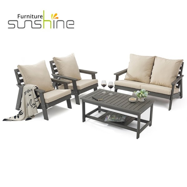 Sunshine Outdoor Patio Furniture 3 Style Free Combination Three/double/single Seat Garden Furniture