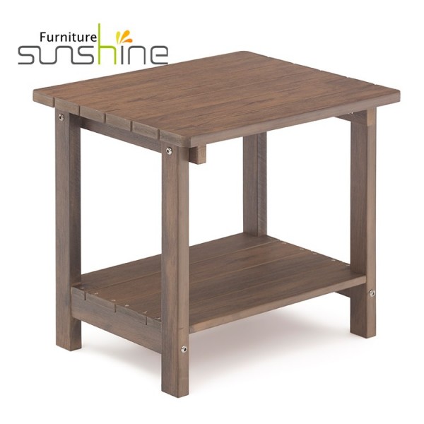 Hot Sale Hdpe Plastic Wood Adirondack Side Table Leisure Side Table For Patio