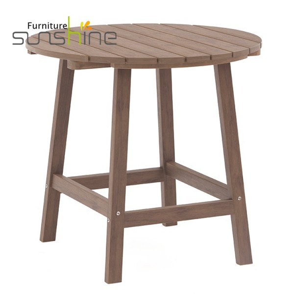 Outdoor End Table Factory Direct Outdoor Leisure Corner Table Round Side Table