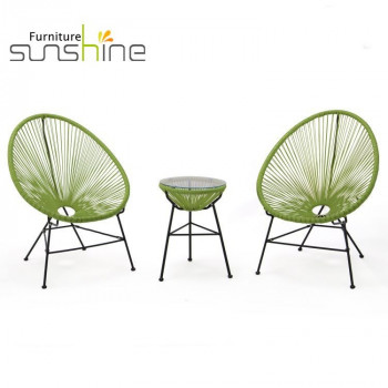 Jual Panas Mewah Dan Ringan Oval Weave Acapulco Outdoor Chair All Weather Weave Patio Oval Misalnya