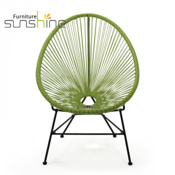 Jual Panas Mewah Dan Ringan Oval Weave Acapulco Outdoor Chair All Weather Weave Patio Oval Misalnya