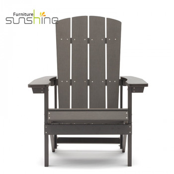 China Supplier Fashionable Design Outdoor Garden Wooden Adirondack Chair Wood Folding Deck Chair