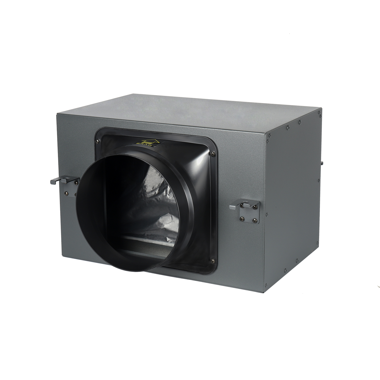 6-Zoll-Luftreinigungsbox mit Primär-, Aktivkohle- und HEPA-Filtern