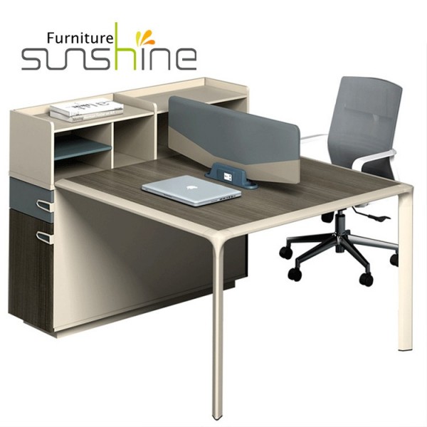 Modern Modular Open Plan Office Table 4 Person Seater Office Workstation Furniture For Staff Office