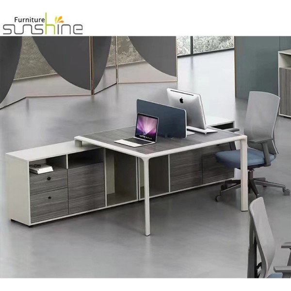 Mobiliário de mesa de escritório moderno fabricante da china para estações de trabalho de escritório modular fo