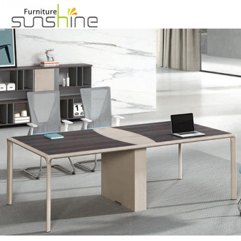 Centre d'appels de poste de travail de cloison de bureau de meubles de bureau modernes ouvrent le compartiment de poste de travail de 4 places