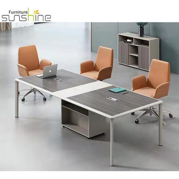 Mesa de reunião modular de móveis de escritório de alta qualidade mesa de reunião popular