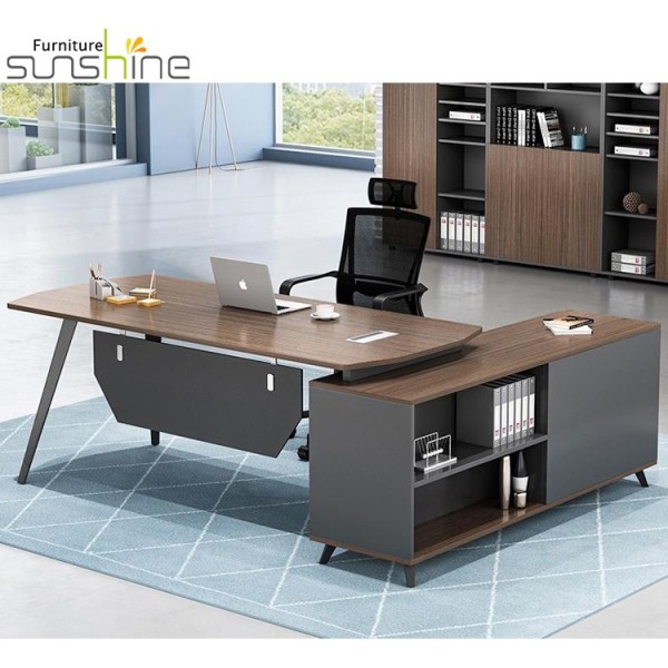High Quality Executive Office Desk Wear-resisting Melamine Chairman Executive Office Furniture Desk 