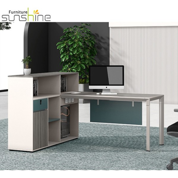 Desain Baru Cluster 2 Kursi Staf Workstation Call Center Furniture Workstation Meja Kantor Untuk Off