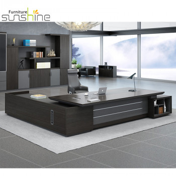 Durable Modern Executive Table Office Desk Supply Wooden Office Computer Design Modern Boss Desk
