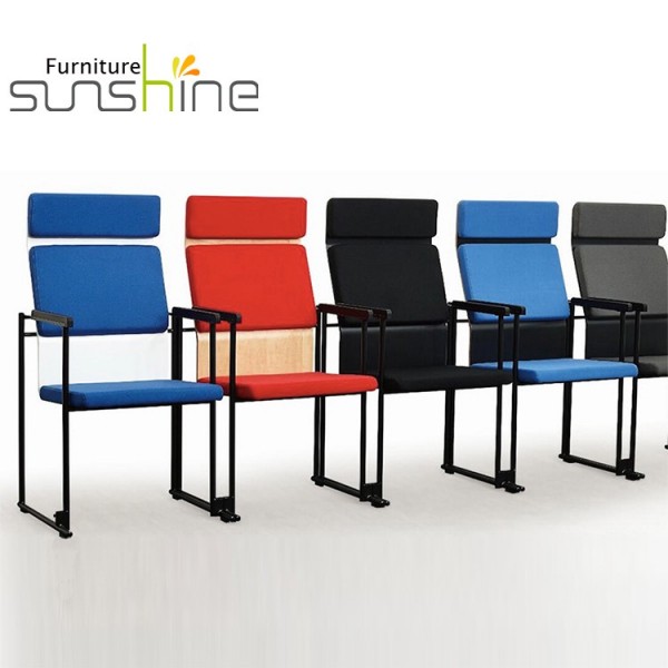 Modern Single Sofa Office Chair Stackable Conference Chair For Training Center