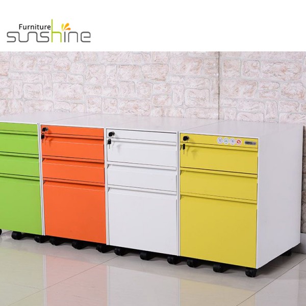 High-quality Office Cabinet Mobile Pedestal Portable File Cabinet With Lock
