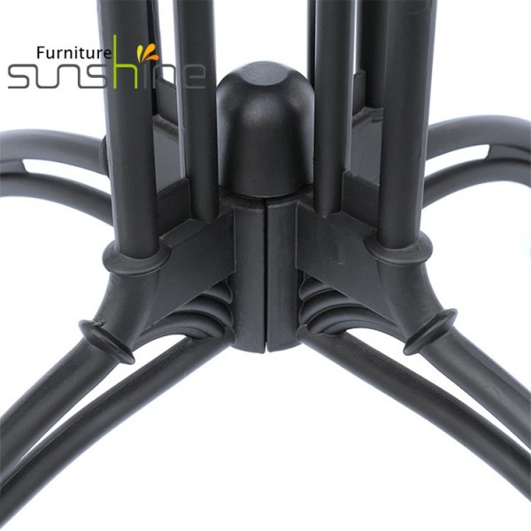 Modern Dining Black Horseshoe Table Foot Metal Legs For Table