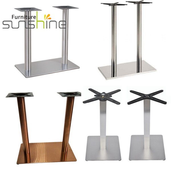 Soporte para mesa de comedor con base de acero inoxidable y soporte para mesa Sunshine Hardware