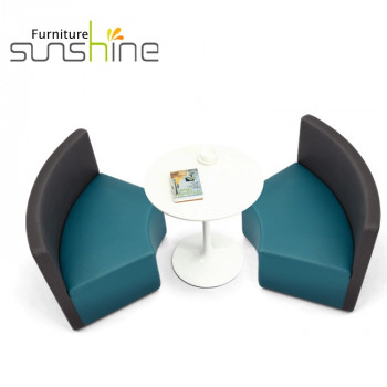 Bộ Sofa Góc Hiện Đại Lắp Ráp Quầy Lễ Tân Kết Hợp Sofa Hình Chữ U