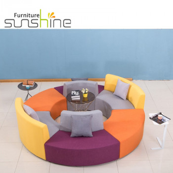 Sofa phòng khách khách sạn Sofa sắp xếp hợp lý Giường thiết kế phòng chờ Sofa góc có thể tháo rời