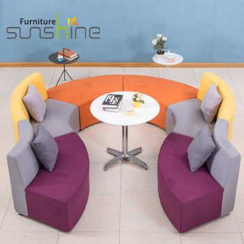 Sofa phòng khách khách sạn Sofa sắp xếp hợp lý Giường thiết kế phòng chờ Sofa góc có thể tháo rời