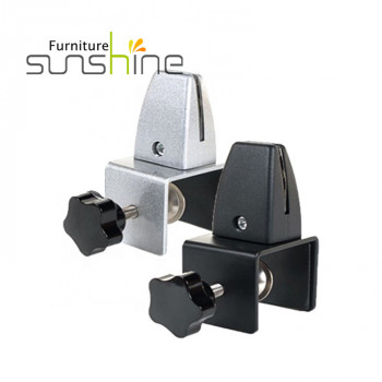 Hot Sale C Shape Anti-spray Screen Clip Glass Partition Clamp Furniture Accessories