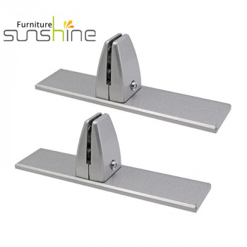 ऑफिस डेस्क हार्डवेयर पंच-मुक्त डेस्क क्लैंप टेबल स्क्रीन डिवाइडर ब्रैकेट क्लैंप का उपयोग करें