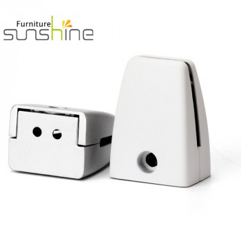 Bürotrennwand aus Aluminium, silberfarben/weiß/schwarz, farblich verstellbare, abnehmbare Trennwandklemmen