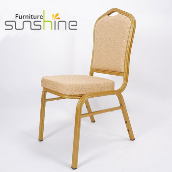 Hotelmeubilair Hot Sale Hotel Stapelbare stoelen Banketstoel voor receptie Banketzaal