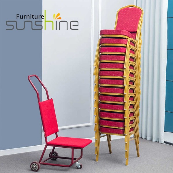 Stackable Strong And Durable Metal Banquet Chair Hotel Chairs For Banquet Hall Furniture