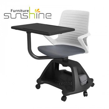 360 Degree Rotation Study Plastic Student Chairs For College Classroom School Training Chair