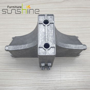 2/3 Ways Tube Connectors Table Furniture Connectors Office Desk Frame Structural Tube Connectors